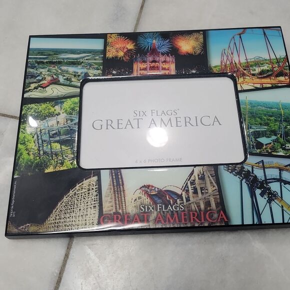 Six Flags Great America Photo Frame - Picture 1 of 9